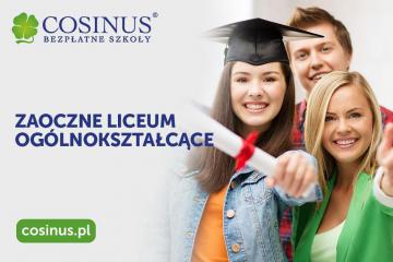 Uzupełnij wykształcenie - skończ liceum w Cosinusie